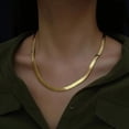 thumbnail image 2 of Collar para ambos sexos dorado VentDepot GoldLuve 4Pzas Oro 60cm 6mm grosor, 2 of 4