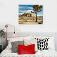 thumbnail image 5 of gouleft  Joshua Tree with Shadow Canvas Wall Art Print, Home Decor, United States Artwork 20x16in, 5 of 6