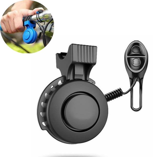 Timbre de bicicleta Timbre de bicicleta eléctrica USB recargable 100 dB IP65 Timbre de bicicleta impermeable confirmado por CE y ROHS 4 modos de sonido Timbre de bicicleta para MTB/Bicicleta de