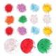 thumbnail image 2 of FELTECHELECTR 200 pompones de peluche coloridos para hacer tú mismo, accesorios artesanales hechos a mano para niñas (colores surtidos), 2 of 6