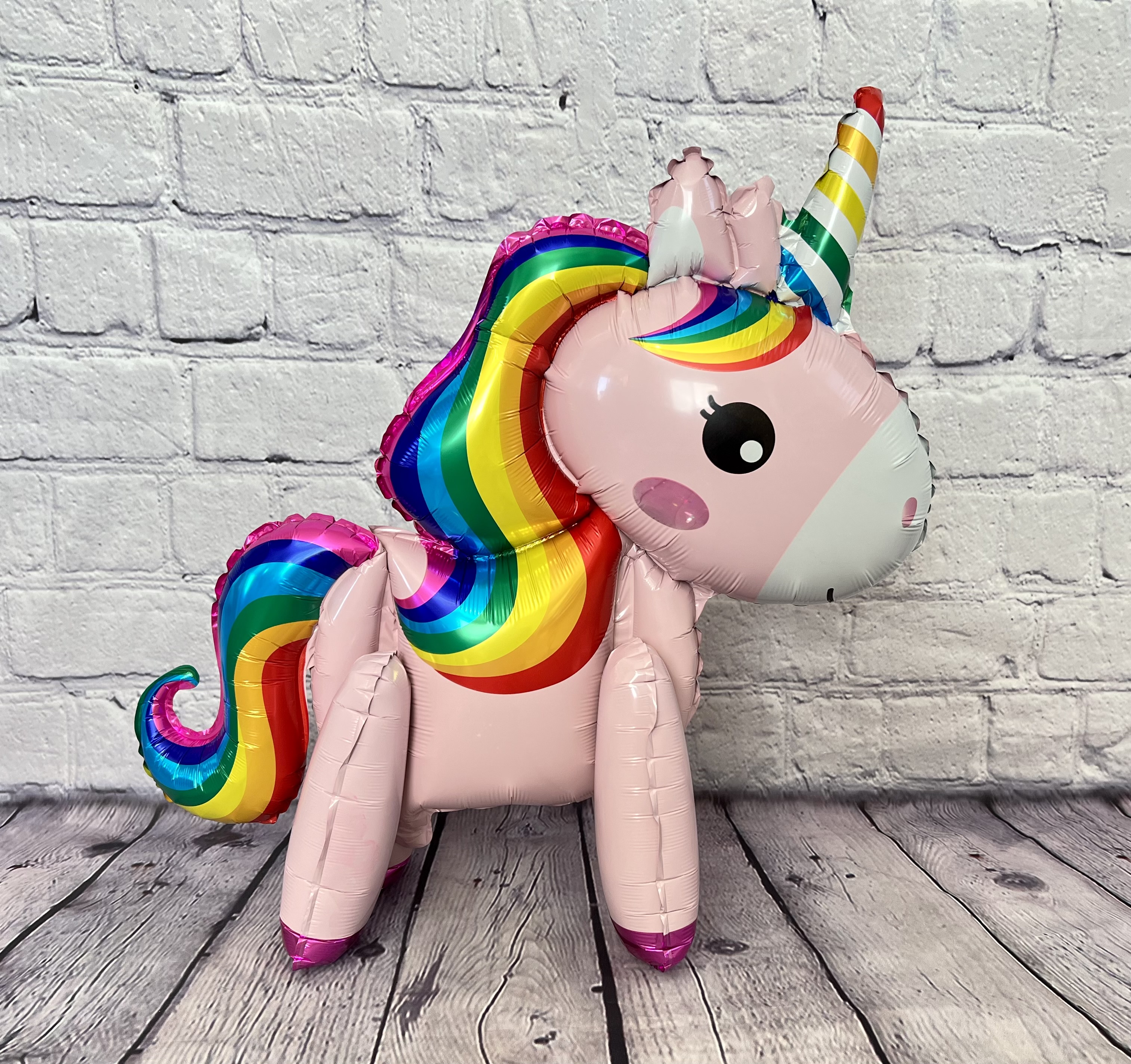 Unicorn Balloon Set 7 PC. JUMBO 3D Birthday Unicorn Balloons