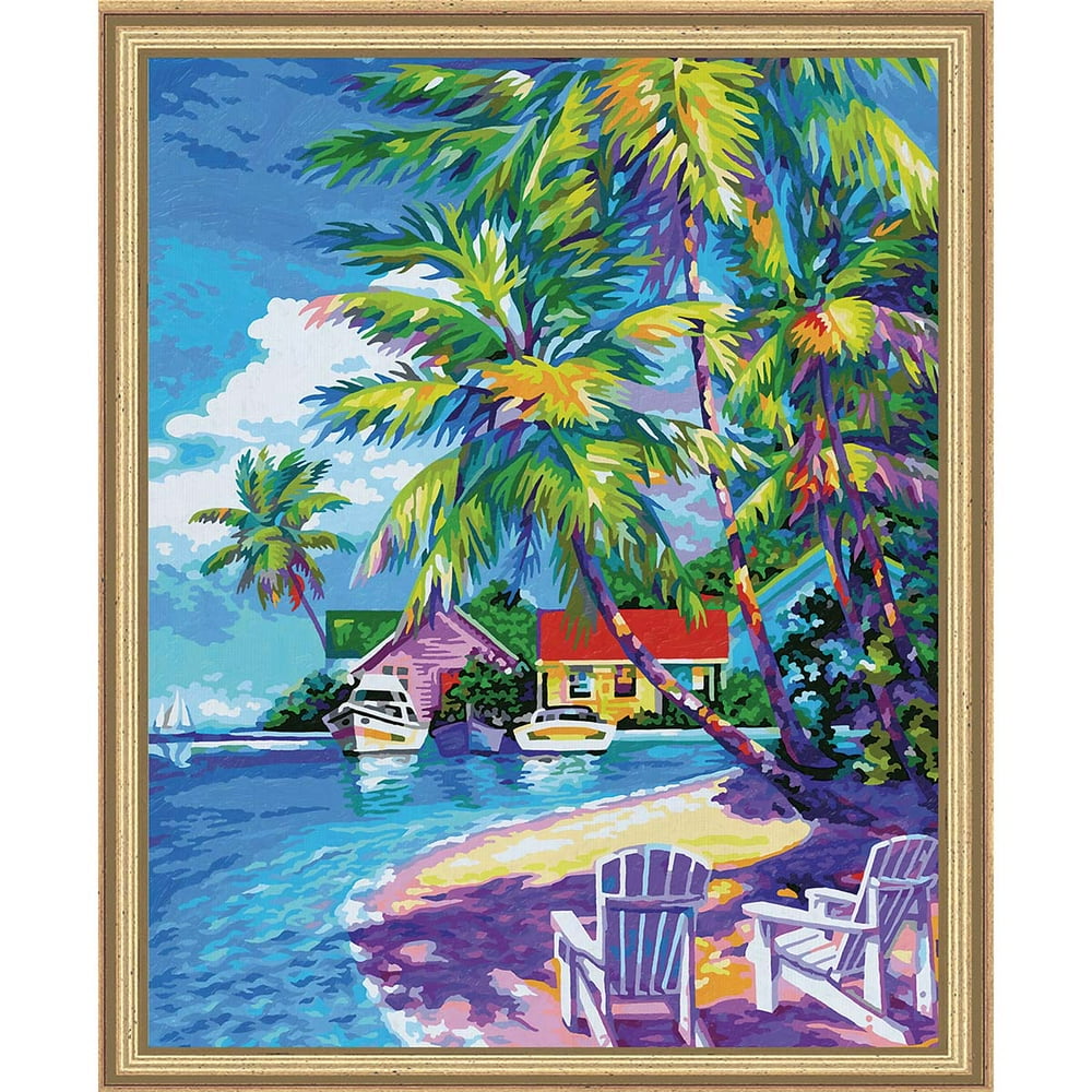 Schipper Sunny Caribbean PaintbyNumber Kit