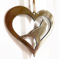 thumbnail image 1 of Love Shaped Red Bird Ornament Exquisite Craft Hanging Decorations for Window Door Backpack, 1 of 3