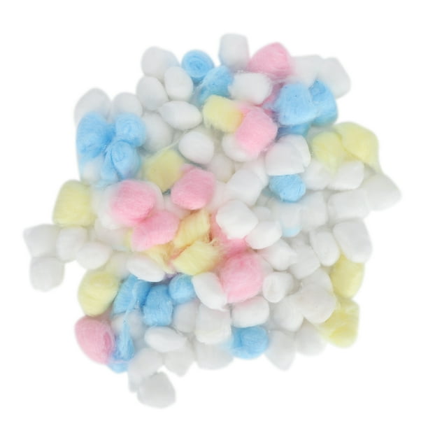 Relleno De Bolas De Algodón Para Hámster, Ropa De Cama Cálida De Algodón Natural Colorida Para Casa De Animales Pequeños