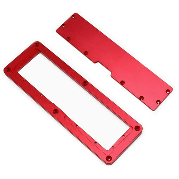ruzhgo Aluminum Alloy Electric Circular Saw  for Flip Adjustable Aluminium Insert Plate for Table Saw
