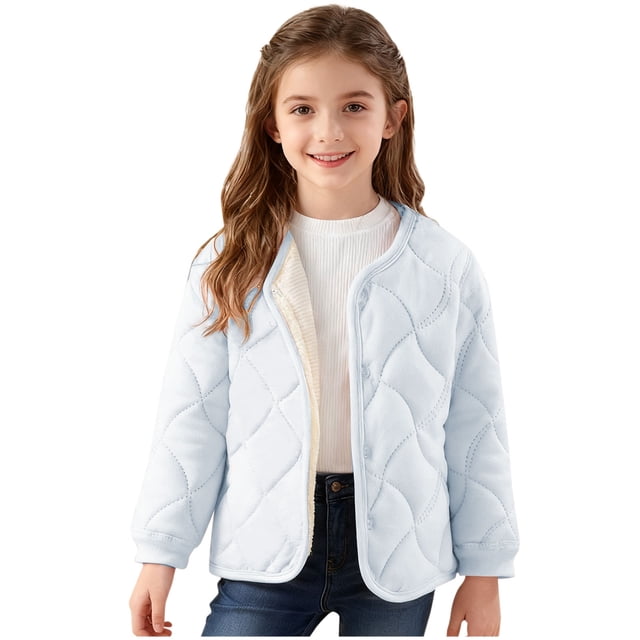RXMEKW Kids Uniforms for Boys,Quilted Silk Winter School Uniform Set