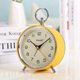 thumbnail image 1 of Shxx Saytay Analog Alarm Clock Non Ticking With Nightlight Snooze Function Silent Round Retro Battery Operated Crescendo 4 Inches Small Simply Design, 1 of 3