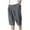 Gray, variant on JWZUY Mens Shorts Casual Drawstring Pockets Elastic Waist Capris Summer Bermuda Short Comfy Cool Pants Black XXXL