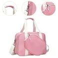 thumbnail image 6 of lacooooppia Pickleball Bag for Women Removable Adjustable Shoulder Strap Handbag Multi -purpose for Gym Premium Pickleball Pocket Bag Bag Pink, 6 of 8