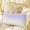 Purple, variant on Ombre White Throw Pillow Cover, Pillowcase Protectors with Zipper, Breathable Decorative Lumbar Pillow Case Cover, Romatic Purple Art Pillow Shams for Couch Sofa 12x20Inch