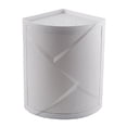 thumbnail image 1 of Bathroom Corner Locker Plastic Rotatable Bath Countertop Shelf Cosmetic Cabinet, 1 of 10