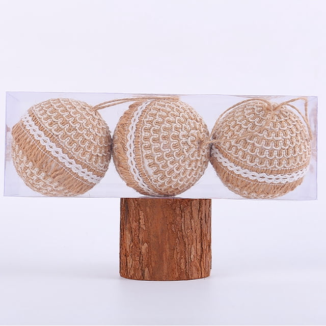 ShinYu Christmas Foam Decoration Supplies Christmas Tree Small Pendant Box Round Scene Layout Hanging Ornaments