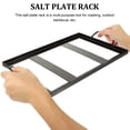 thumbnail image 2 of Salt Shelf Plate Stand Restaurant Salt Plate Holder Cooking Salt Block Holder Barbecue Tool, 2 of 6