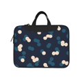 thumbnail image 2 of YFYANG 14 inch Universal Laptop Bag Oxford Cloth Laptop Sleeve, Multi-functional Vintage Blue Dot Pattern Notebook Computer Messenger Bag Handbag, 2 of 8
