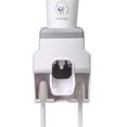 thumbnail image 1 of Automatic Toothpaste Dispenser Squeezer with Toothbrush Holder Wall Mounted for Bathroom Adults KidsGrey, 1 of 7