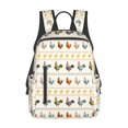 thumbnail image 1 of Easygdp Funny Chicken para Easygdp Yak - Mochila Casual Ligera y Resistente para Viaje y Senderismo para Hombres y Mujeres, 1 of 7