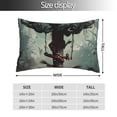 thumbnail image 2 of Kdxio Cotton Pillow Cases 20"x30" Pillowcases,Soft and Breathable Bedroom Pillow Cases-Zombie Flower Apocalypse-No Pillow Core, 2 of 5
