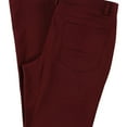 thumbnail image 2 of I-N-C Mens Shiny Casual Trouser Pants, Red, 34W x 31L, 2 of 2