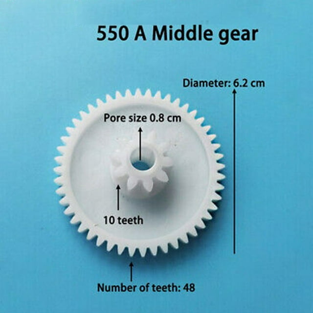 Plastic Gears for Kids Electric Rc Car 550 And 390 Gearbox Ride Toy Car Children\\\\\\\'s Electric Car Large Medium Small Gear 550 A Middle Gear