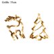 thumbnail image 2 of New Year Decoration Hanging Lights 2 Pcs Christmas Hanging Window Light with Suction Cup(Christmas and Elk), 2 of 4