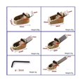 thumbnail image 2 of Violin Thumb Planing Violin Making Tool With Adjustable Wrench Copper Planing Finger Planing Tool F Banmo, 2 of 5