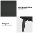 thumbnail image 4 of Boho Storage Accent Cabinet 2 Rope Woven Doors Set of 2 with Cable Management Black, 4 of 7