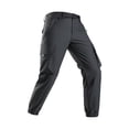 thumbnail image 2 of Hilenly Cargo Joggers for Men Waterproof Baggy Hiking Pants Stretch Tactical Cargo Pants with Pockets, 2 of 8