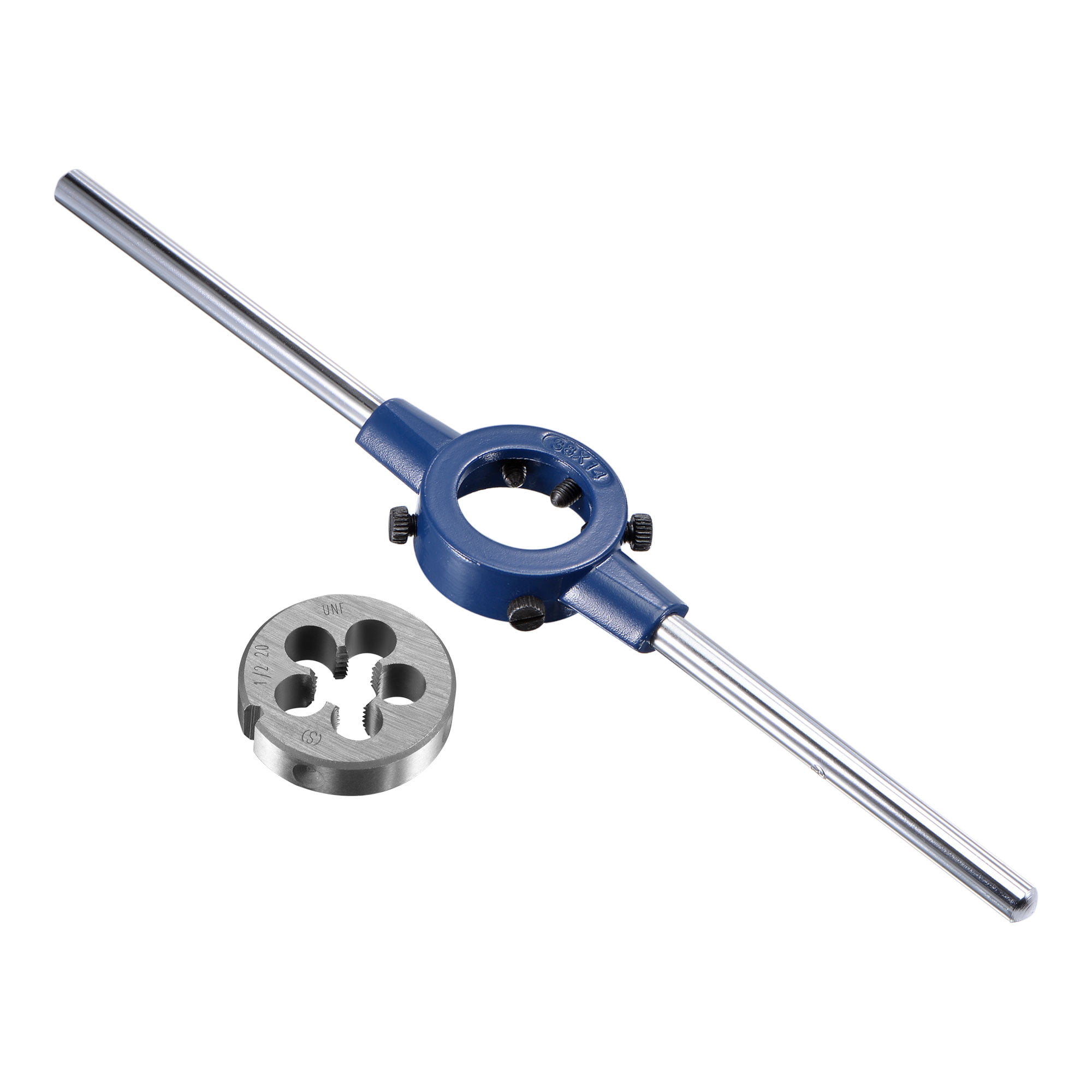 GSR DIE Holder for 1 1/2 inch DIES solid steel. 38.1 mm x 12.7 mm 