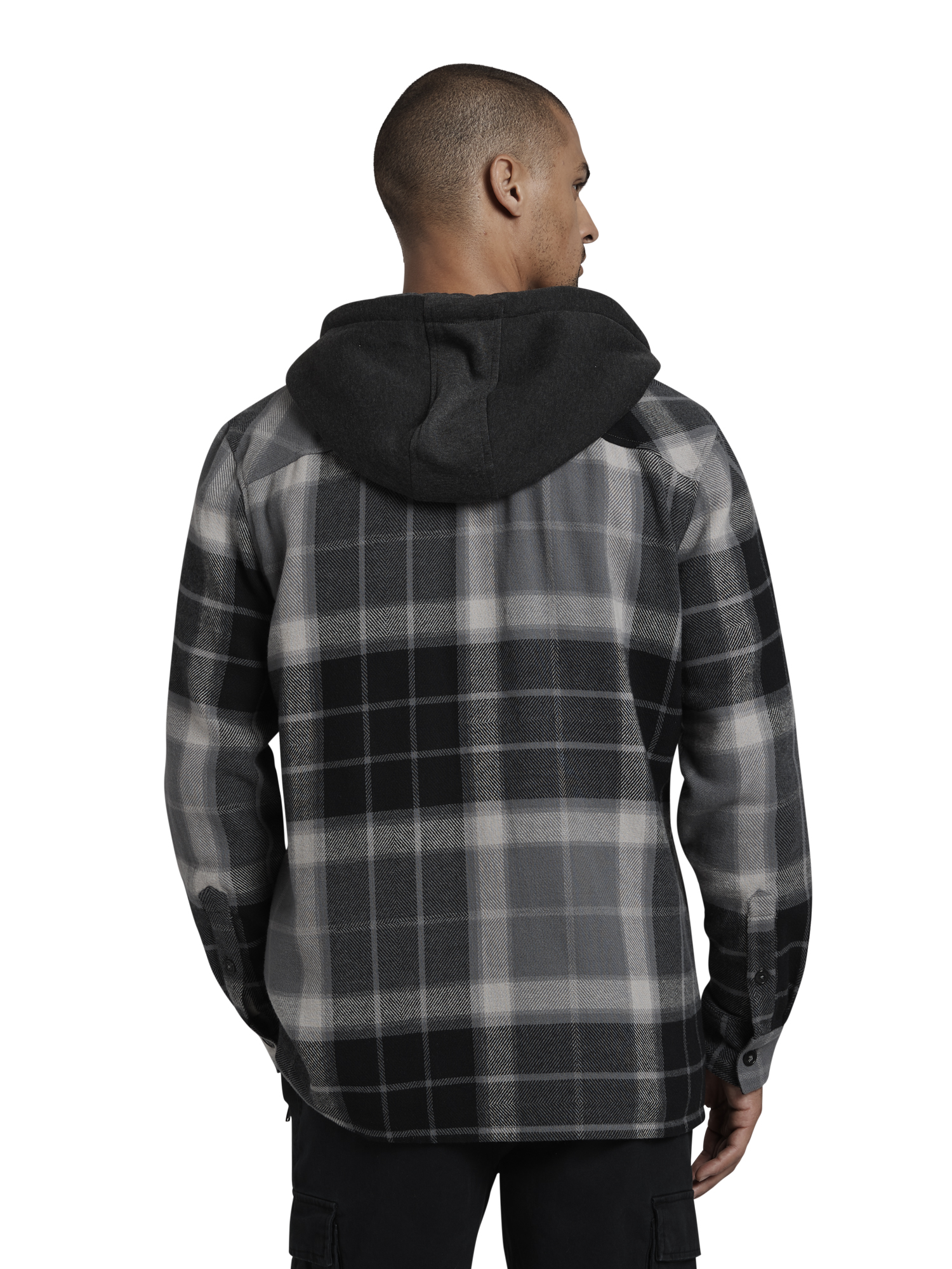 Dogg Supply by Snoop Dogg Men's and Big Men's Hooded Flannel Shirt ...