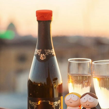 

Silicone Bottle Cap Red Stopper Silicone Sealing Bottle Cap Cap Soft Rubber Cap