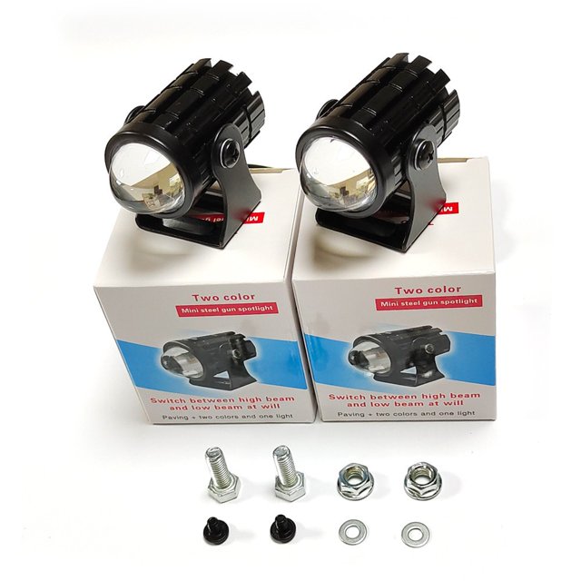 Mini Luz De Conducción Blanco + Amarillo Par De Universal De Alta Calidad 20W * 2 huangjie unisex