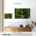 thumbnail image 3 of Elephant Stock Hoh Rainforest Path Wall Art - Horizontal Canvas Wall Art - Living Room Wall Decor - Nature Canvas - Green And Brown Decor - 12" x 8", 3 of 4