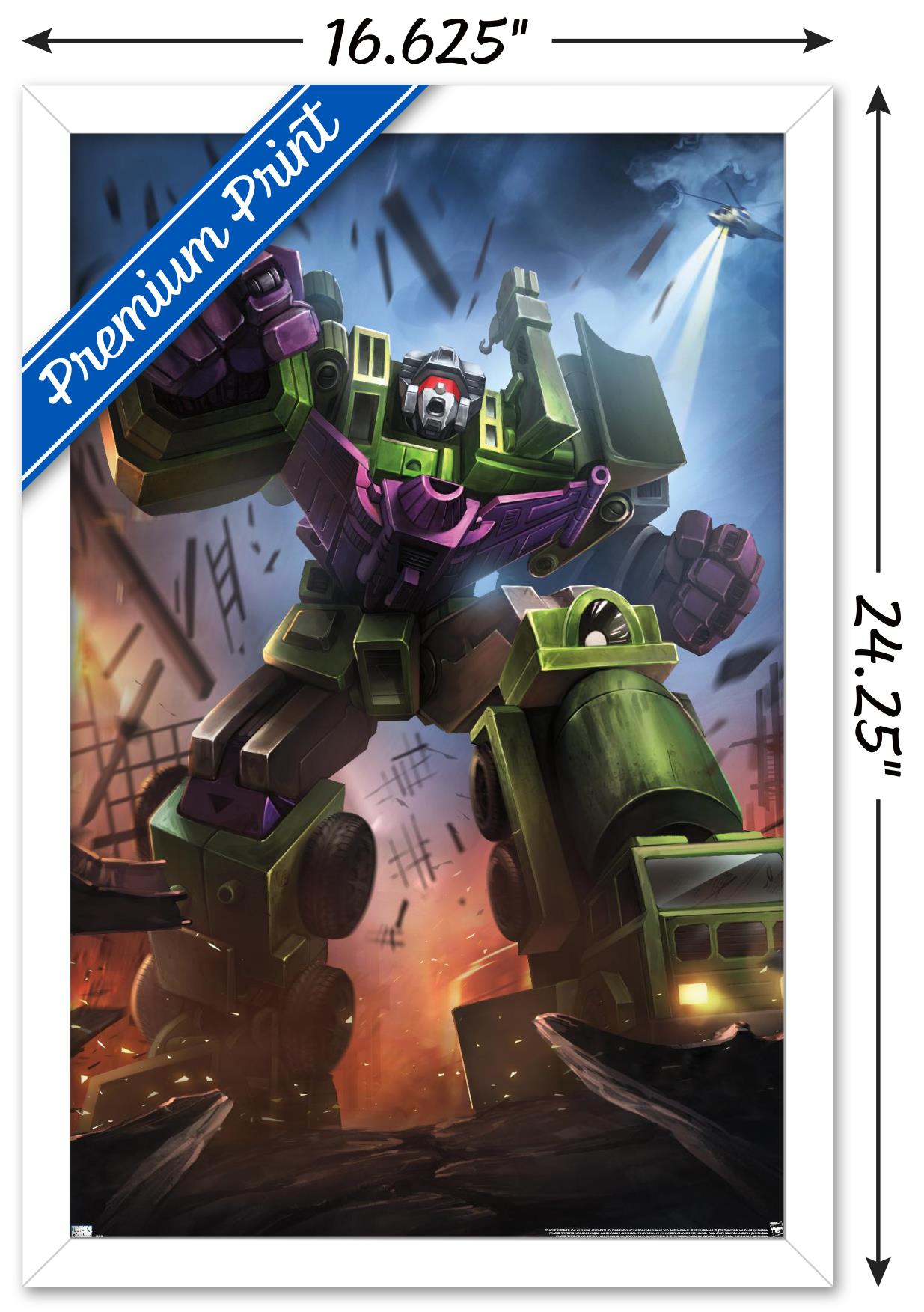 Hasbro Transformers - Devastator Wall Poster, 14.725" x 22.375" Framed - image 3 of 6