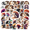 3A, variant on cartoon Hedgehog Theme Stickers, Waterproof Hedgehog Theme Sticker for Water Bottle Laptop Phone Cases Planner Skateboard Luggage Helmet Party Favor Decor, Ideal for Adults Teens Teacher Rewards
