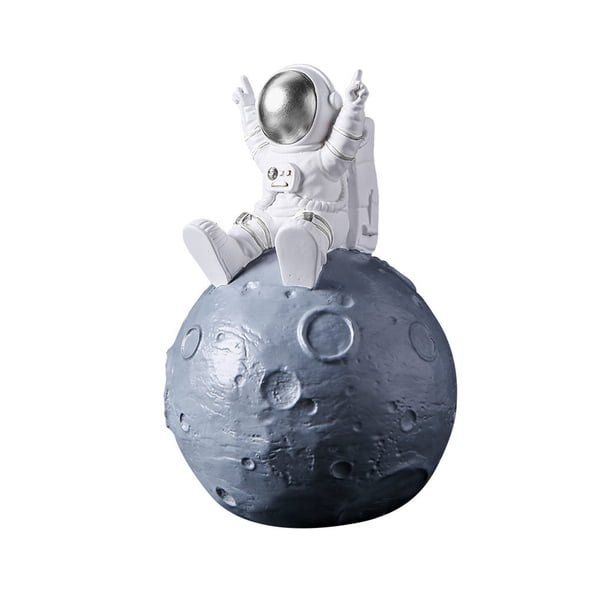 Hucha De Astronauta A La Moda, Hucha De Resina Respetuosa Con El Medio Ambiente, Bonita Decoración De Hucha Inevent HA026902-01