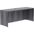 thumbnail image 6 of Lorell Weathered Charcoal Laminate Desking 72" x 24" x 29.5" , 1" Top - Material: Polyvinyl Chloride (PVC) Edge - Finish: Laminate Top, Weathered Charcoal Top, 6 of 10