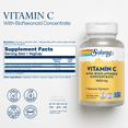 thumbnail image 2 of Solaray Vitamin C with Bioflavonoid Concentrate - Rose Hips, Acerola Cherry and Bioflavonoids - Vitamin C 1000mg - Immune Function, Skin, Hair, Nails Support - Vegan - 100 Servings, 100 VegCaps, 2 of 6