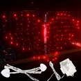 thumbnail image 1 of KAKOWELY 1pc Curtain Light LED String Light Window Wall Decor Light Love Shape for Wedding Decor (without Battery Red),78.74"X59.06"X0.39", 1 of 5