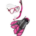 thumbnail image 2 of Cressi BONETE PRO DRY SET - Translucent Pink, Size: Large/X-Large, 2 of 5