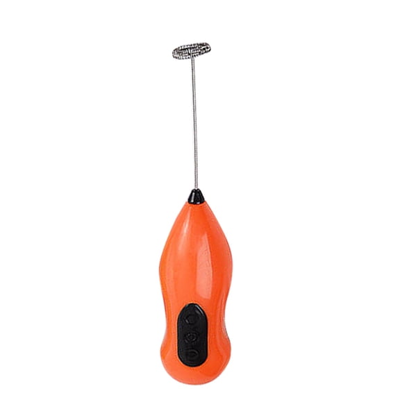 Milk Frother Handheld Coffee Beverage Mixer Stainless Steel Foam Automatic Hand Mixing Shaker Kitchen Beater Wire Spoon Dough Hooks for Hand Mixer Mini Kitchen Mixer Timer Pointer Women Kitchen Slow