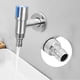 thumbnail image 2 of Grifo de agua montado en la pared Ticfox para lavadora baño lavandería Acero inoxidable G1/2, 2 of 10