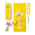 thumbnail image 3 of KROM Kendama POP LOL Kendama - For Beginners and Pros Alike! (Yellow), 3 of 3