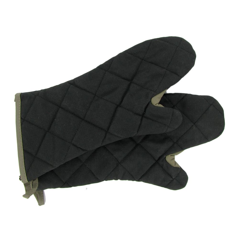 Ritz 2PX27BKBK duraSERV Black 17" Oven Mitt Pair