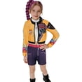 thumbnail image 6 of Guvpev G'irl's Pop Star Stage Performance Outfit with Top and Pants, Popular Singer Idol Group Halloween Cosplay Costume, 6 of 11