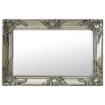 thumbnail image 1 of vidaXL Miroir Mural Style Baroque 60x40 cm Argent, 1 of 5