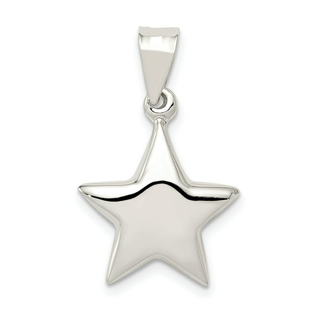 925 Sterling Silver Star Necklace Charm Pendant Celestial
