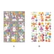 thumbnail image 4 of Inteprter 9 hojas de pegatinas de ventana de Pascua, suministros para fiestas, calcomanías de conejo de huevo, adhesivo de vidrio Decoración del hogar Tipo 1, 4 of 6