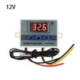 thumbnail image 3 of Cateissary Termómetro incubadora de huevos termostato Digital controlador de temperatura montado en la pared 12V 220V regulador de humedad higrómetro de Electrónica 12V, 3 of 6
