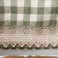 thumbnail image 5 of Achim Buffalo Check Kitchen Curtains, Set of 2 Tiers, 5 of 6