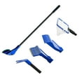 thumbnail image 1 of Greeniant Kit de herramientas de limpieza de acuario 5 en 1, rascador de grava de red, cepillo de horquilla, fácil de instalar, accesorios de plástico Herramientas de limpieza de acuarios Greeniant  PT005148-00, 1 of 6